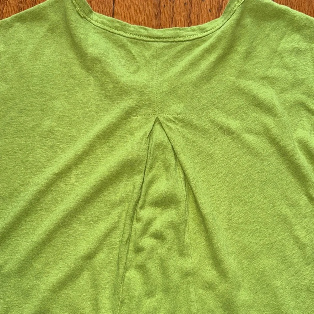 Never worn, Pilcro, XS, over sized lime green tee- fun and soft - Picture 5 of 6